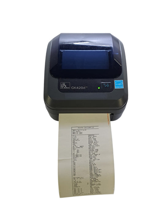 Zebra GK420d Thermal Label Printer GK42-202210-000 | Tested Q