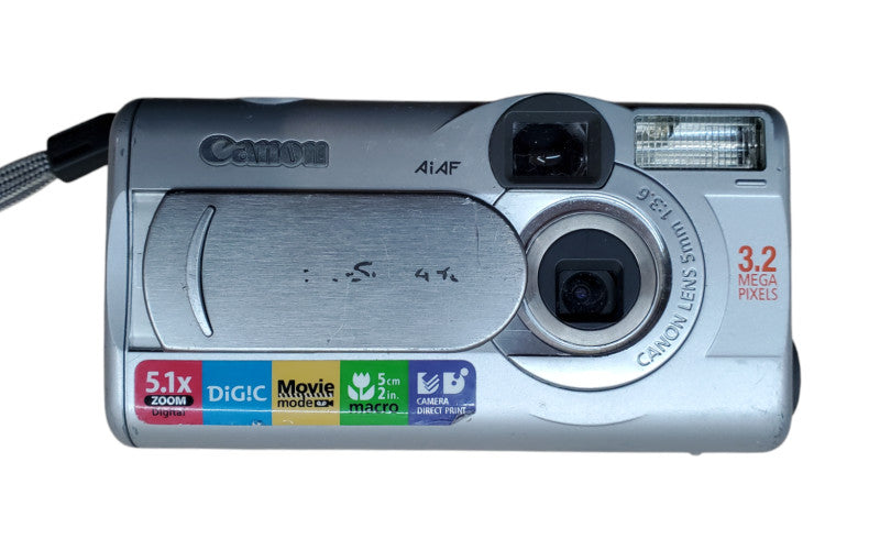 Canon PowerShot A300 3.2MP Digital Camera - No CF Card *READ*