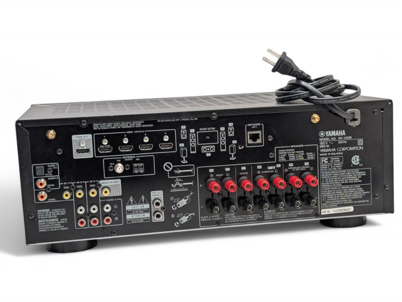 Yamaha RX-V585 7.2-Channel AV Receiver 4K HDMI  -