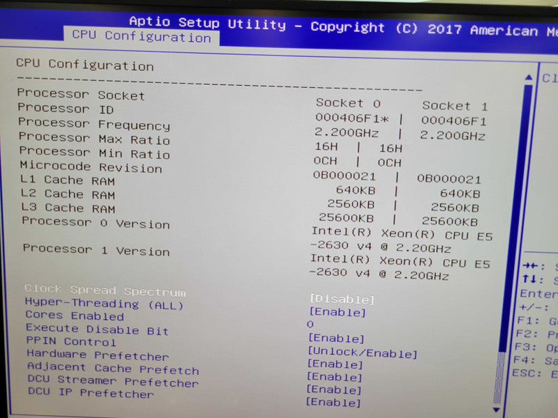 Supermicro X10DRG (218-20) 2x E5-2630 v4 32GB 3x GPU POSITION 2x1000W PSU %