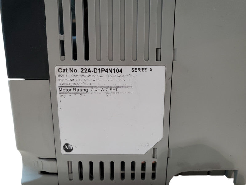 Allen-Bradley 22A-D1P4N104 PowerFlex 4 *READ*