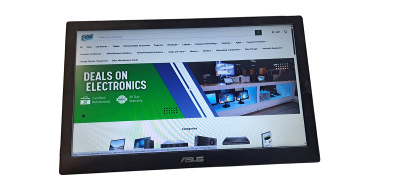 ASUS HD MB168B WS LED 15.6" Backlight USB 3.0 Portable Monitor 1366x768