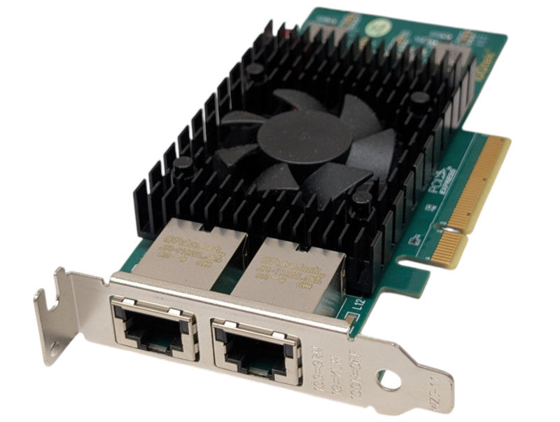 10Gtek X540-10G-2T-X8 10Gb Dual RJ45 Low Profile PCIe Network Card Q-