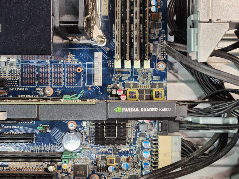 HP Z440 Workstation, Xeon E5-1620 v3 3.50GHz, 32GB DDR4, K4000, 2x 1TB SSD