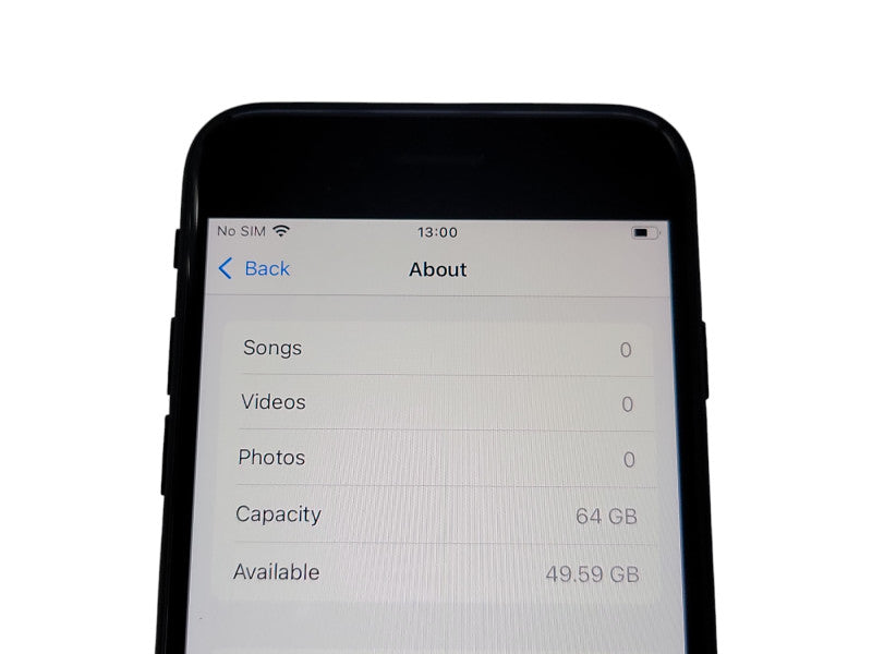 Apple iPhone SE 3 - 64GB - Space Gray [A2595] (