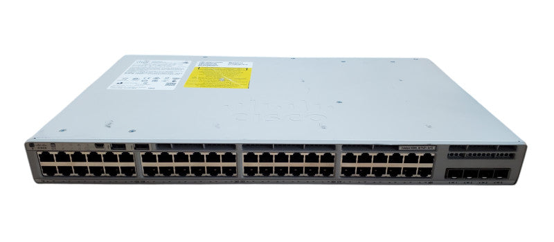 Cisco C9200L-48P-4G-E V01, 48-Port Gigabit PoE+ Managed Switch, No PSU