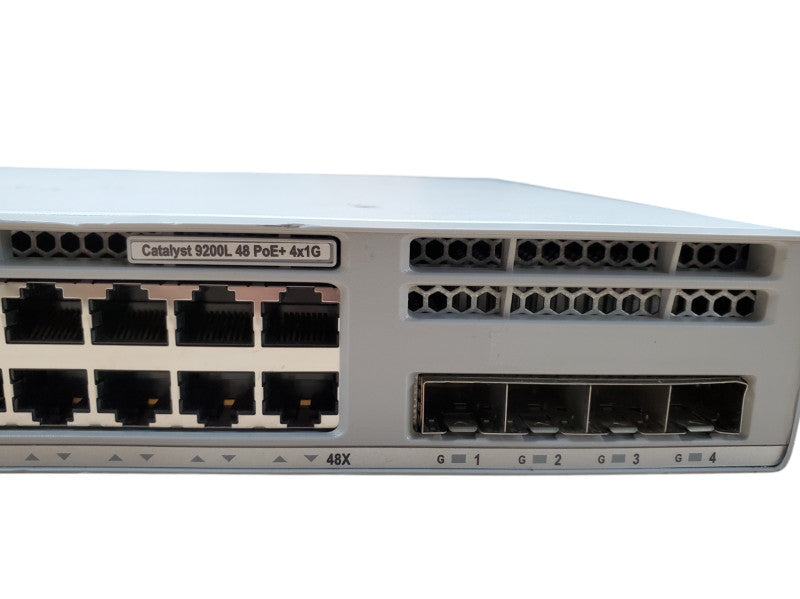 Cisco C9200L-48P-4G-E V01, 48-Port Gigabit PoE+ Managed Switch, No PSU