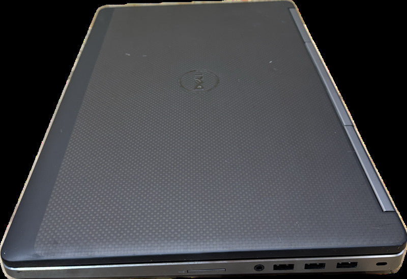 Dell Precision 7510 i5-6300HQ@2.3Ghz QUADRO M1000M 2GB GPU 24GB 256SSD READ  Lap200