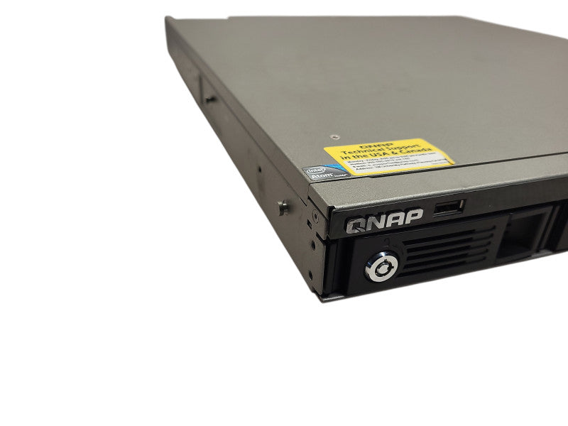 QNAP TS-469U-RP 1U 4 Bay NAS, 2x 2TB HDDs $