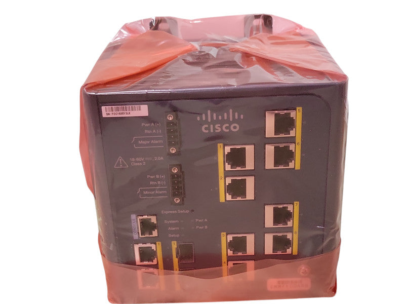Open-Box Cisco IE-3000-8TC 8-Port Industrial Ethernet Switch _