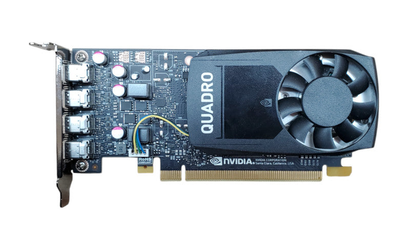 NVIDIA Quadro P1000 | 4GB GDDR5 Graphics Card | 4x MiniDP