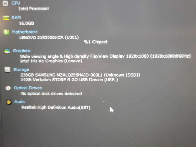 Lenovo ThinkPad E14 Gen 4 i5-1235U 16GB DDR4 256GB SSD  β Lap200