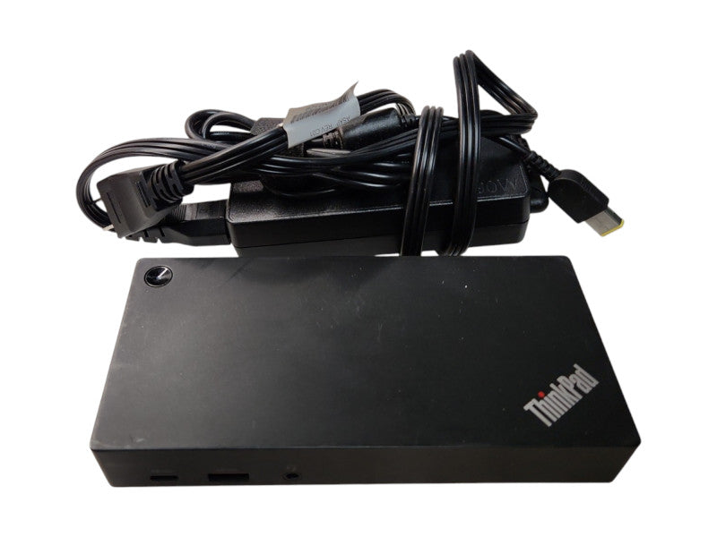Lenovo ThinkPad USB-C Dock Gen 2 LDC-G2 w/ 90W Power Adapter