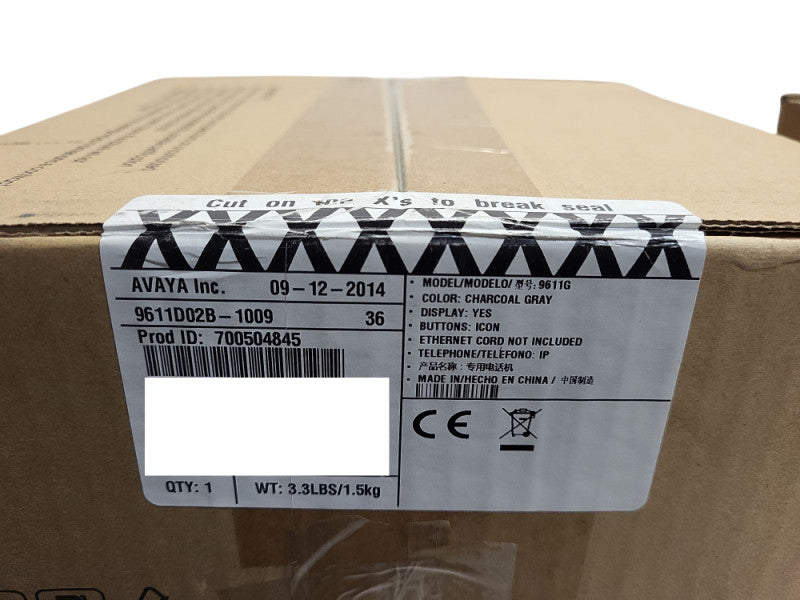 Avaya 9611G Color Display Phone 700504845 Open box Q$