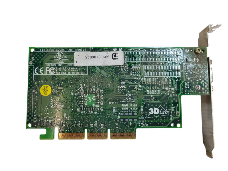 3D Labs Oxygen VX1 AGP Video Card %