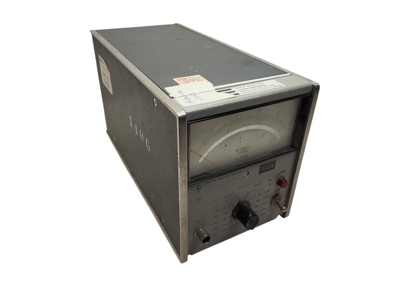 HP 3400A RMS Voltmeter Meter READ $