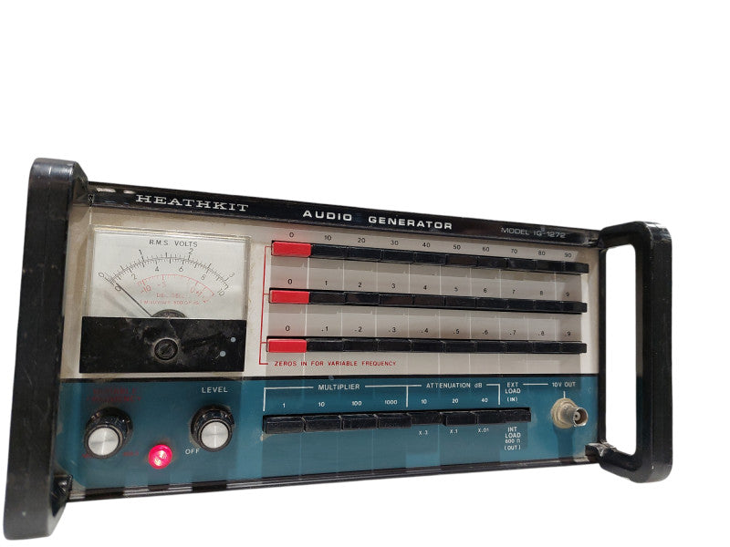 Vintage HeathKit Audio Generator-Signal Voltage Generator Model: IG-1272 =