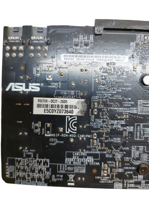 ASUS AMD (R9270X-DC2T-2GD5) 2GB / 2GB (max) GDDR5 SDRAM