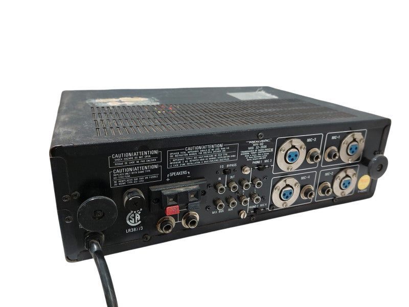 Vintage Realistic MPA-80 Watt Solid State P.A. Amplifier Model: 32-2026 =