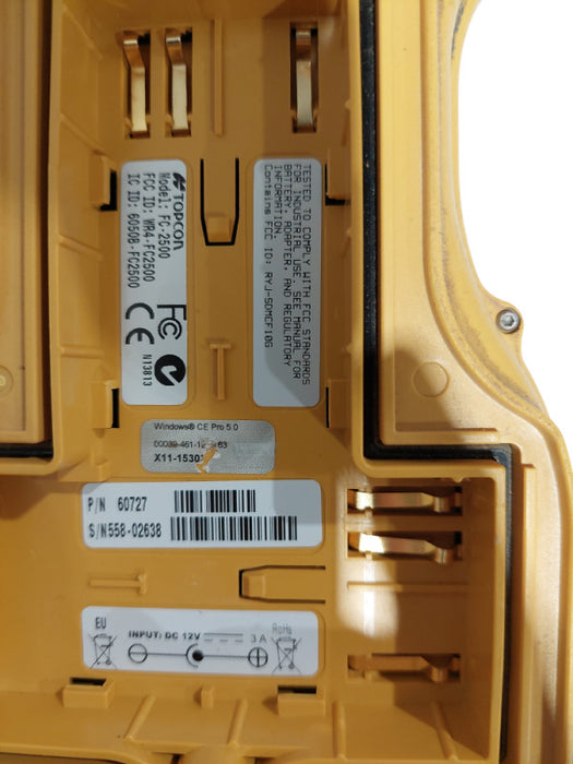 TopCon Model: FC-2500 Field Data Collector  =
