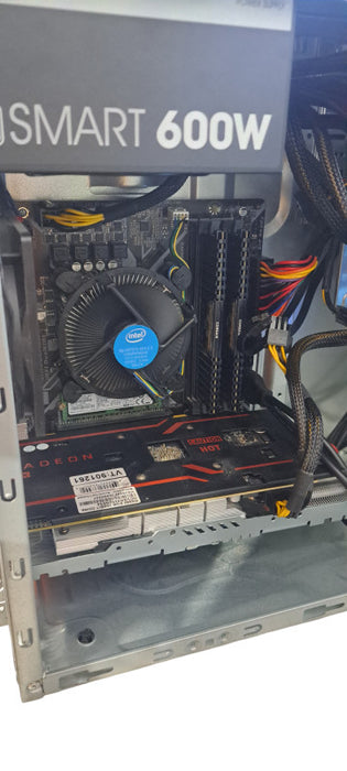 Mid Level Gaming PC i5-8400 CPU|16GB RAM|1.12TB|RX 580GPU 8GB