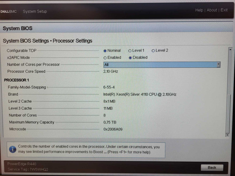 Dell PowerEdge R440 2.5" Silver 4110 32GB DDR4 H740P RAID 2x PSU $