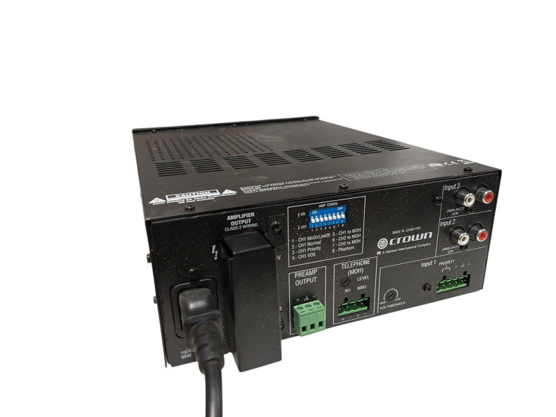Crown 135MA Amplifier PN: G135MA =