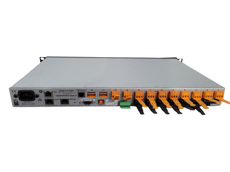 Biamp Systems Tesira FORTE DAN VT Digital Signal Processor READ !