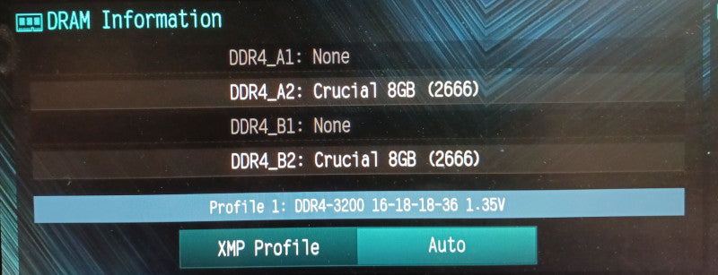 Crucial Ballistix 16GB (8GBx2) DDR4 RAM 3200 MHz (BL8G32C16U4B.M8FE1)