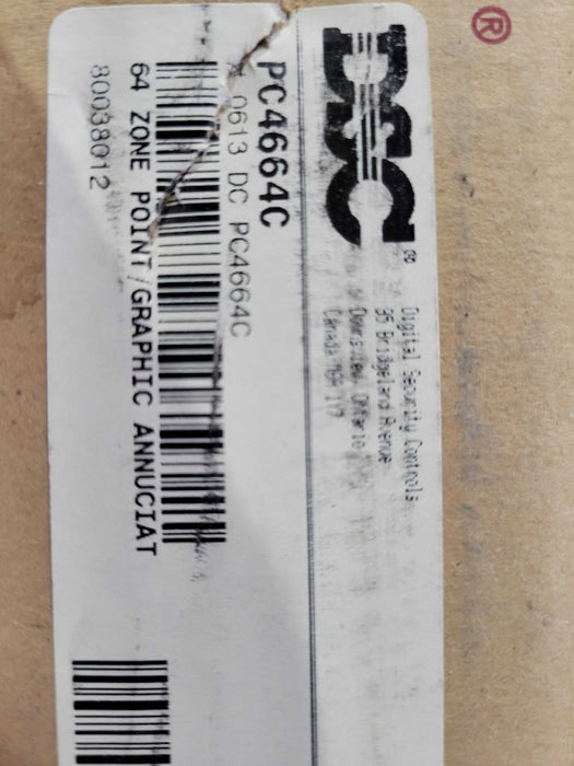 Open-Box DSC MAXSYS PC4664C 64 Zone Point / Graphic Annuciat _