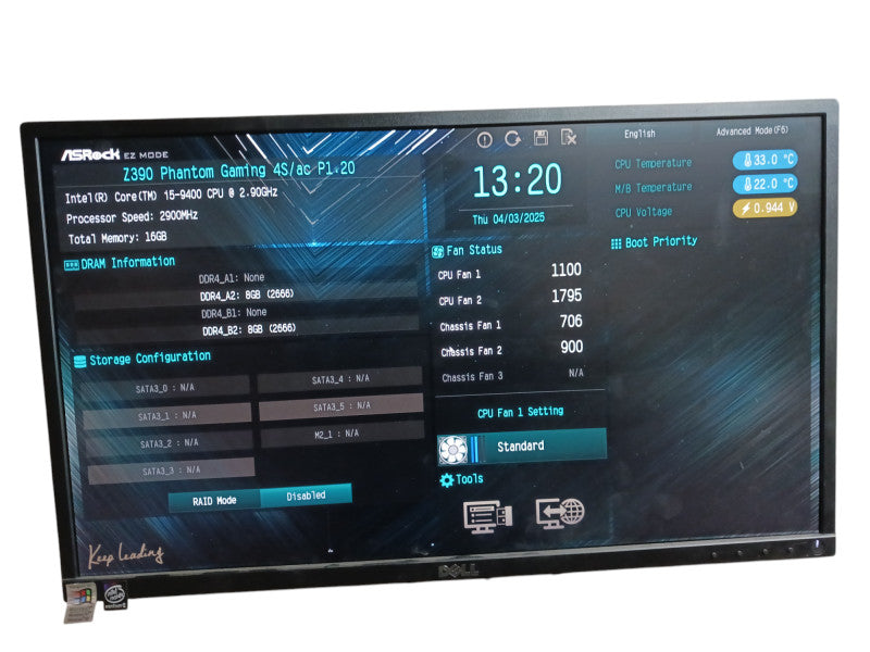 Asrock Z390 Phantom Gaming 4S/AC Motherboard