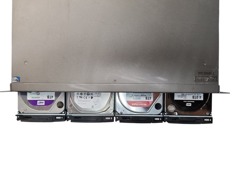 QNAP TS-469U-RP 1U 4 Bay NAS, 4x 4TB HDDs