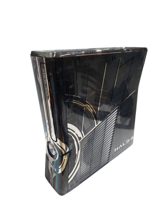 Microsoft Xbox 360 S Console Only Halo 4 Clear Limited Edition NO HDD  =