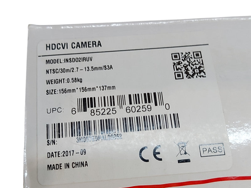 Storm by Inaxis INSDO2IR7V 2MP Universal HDCVI Dome Camera