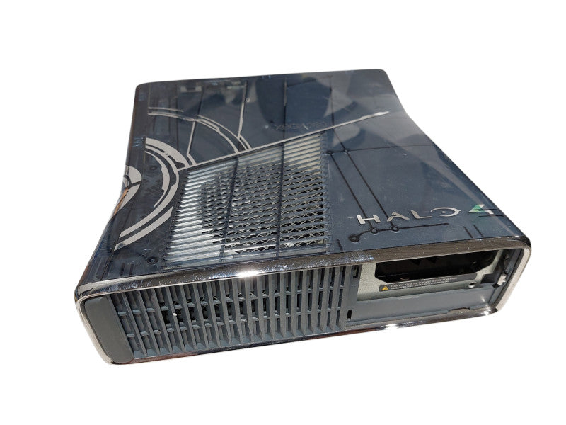 Microsoft Xbox 360 S Console Only Halo 4 Clear Limited Edition NO HDD  =