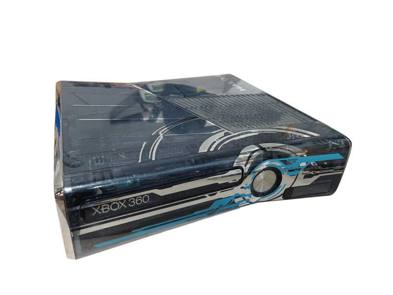 Microsoft Xbox 360 S Console Only Halo 4 Clear Limited Edition NO HDD  =