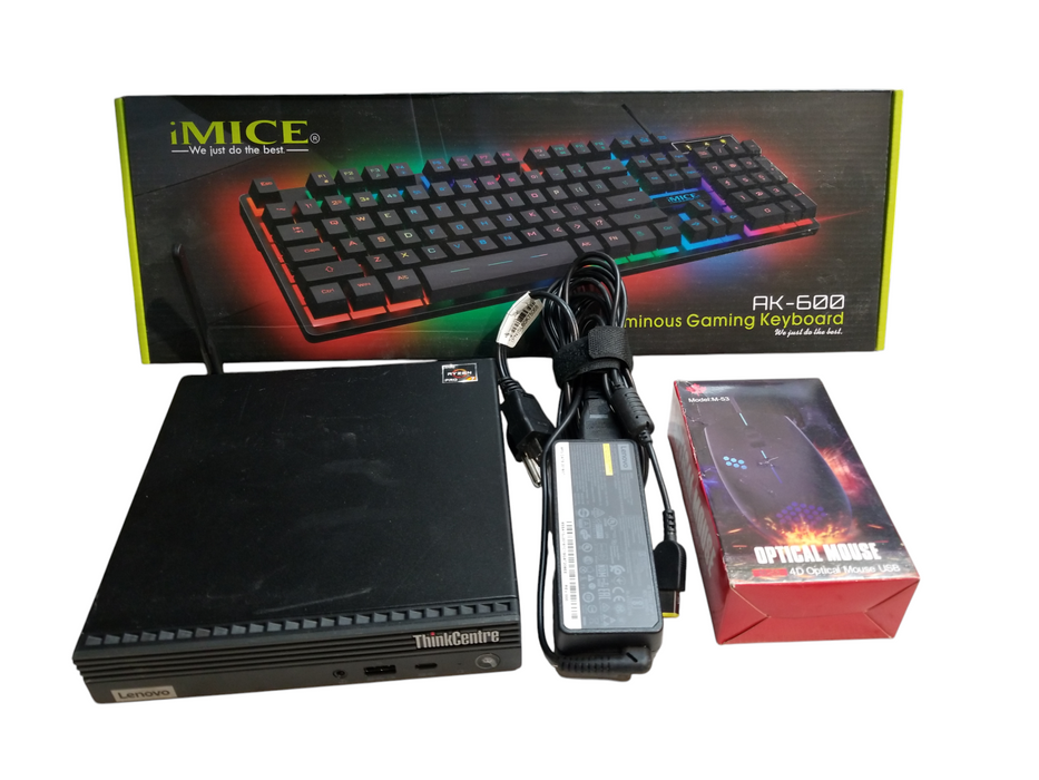 Lenovo ThinkCentre M75q Gen2 Micro Ryzen 7 Pro 4750GE CPU 16GB - 512GB NVMe