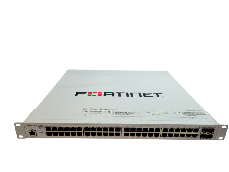 Fortinet FortiSwitch 248E-FPOE | 48-Port Managed L2 Gigabit PoE+ Switch %