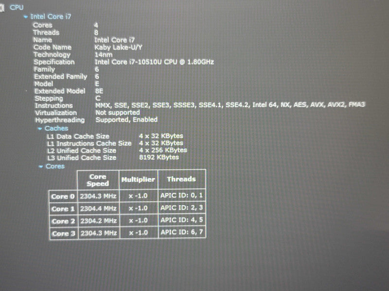 Lenovo ThinkPad E15 i7-10510U 16GB DDR4 256GB SSD  β Lap200