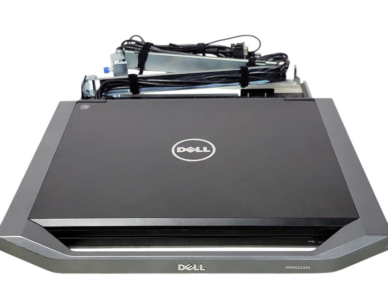 Dell 18.5" WXGA KMMLED185 1U KVM Rackmount LED Console, READ _