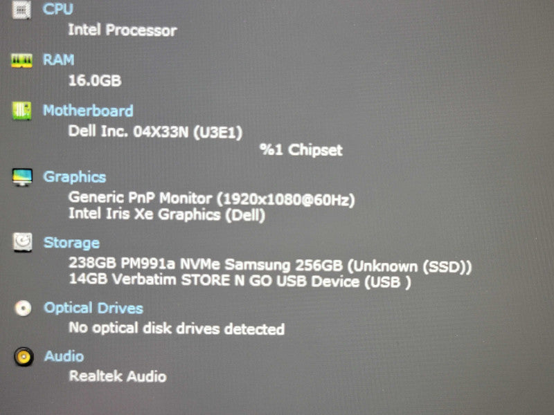 Dell Latitude 5430 i7-1265U 16GB RAM 256GB SSD NO AC ADAPTER  β Lap200