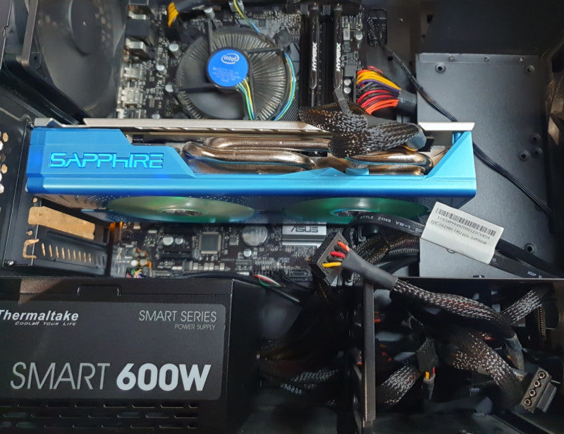 Custom Gaming PC i7-8700 3.2GHz 16GB RAM RX 590 - No HDD