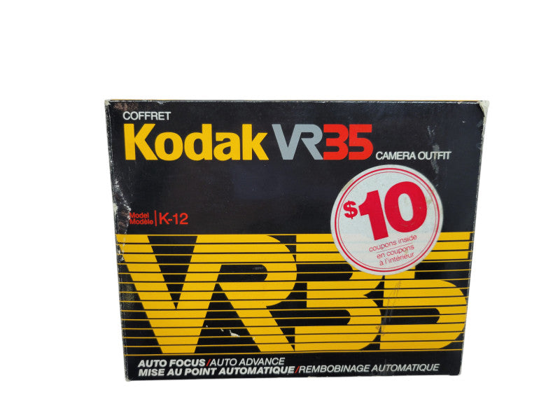Kodak VR35 Model K12 35mm Film Camera Ektar Lens with Box (READ) %