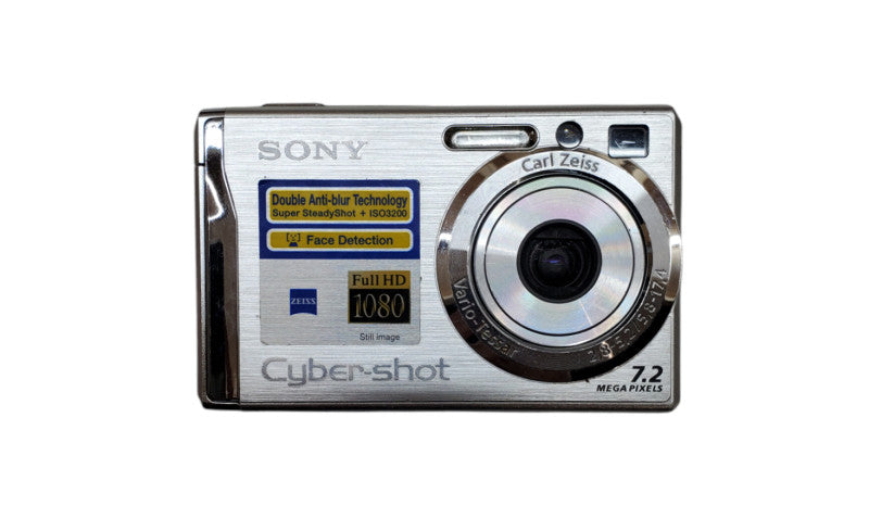 Sony Cyber-shot DSC-W80 7.2MP Digital Camera + Battery