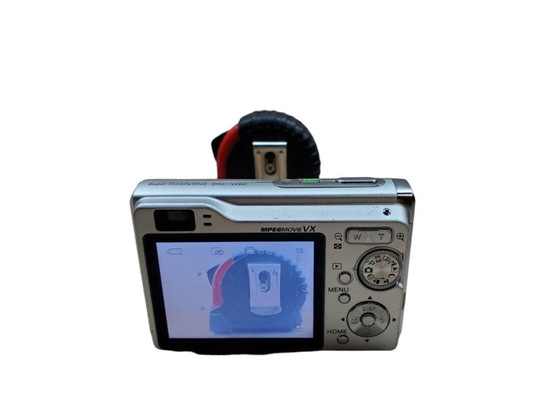 Sony Cyber-shot DSC-W80 7.2MP Digital Camera + Battery