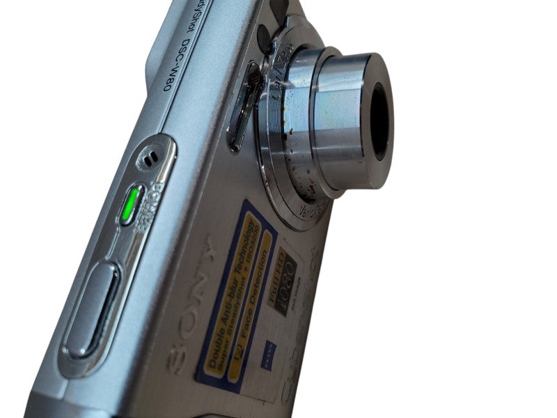 Sony Cyber-shot DSC-W80 7.2MP Digital Camera + Battery