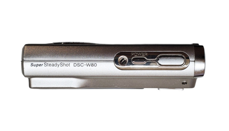 Sony Cyber-shot DSC-W80 7.2MP Digital Camera + Battery