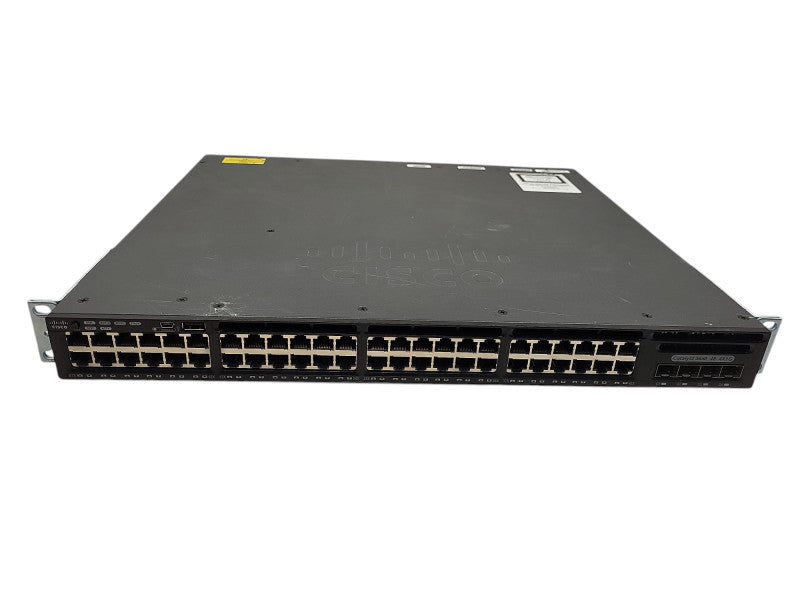 Cisco WS-C3650-48TS-S 48-Port 4X1G Gigabit Ethernet Network Switch $