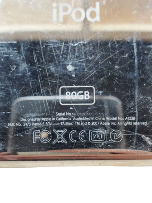 Apple iPod Classic 80GB | Model A1238