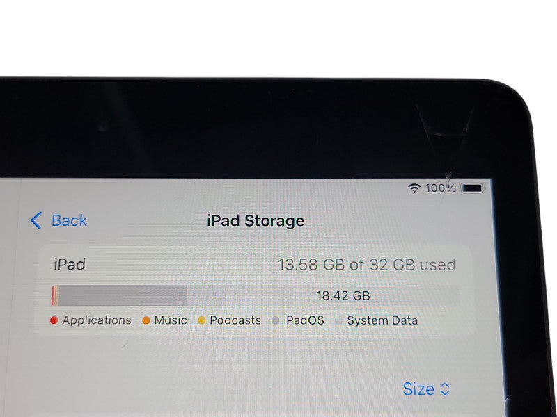 Apple iPad 7th Gen - 32GB - Space Gray [A2197 | Read] (